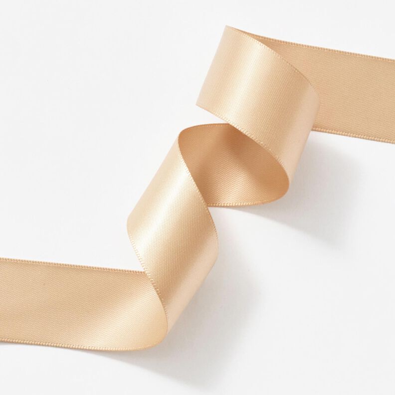 Satinband [25 mm] – beige,  image number 3