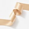 Satinband [25 mm] – beige,  thumbnail number 3