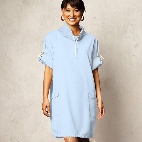 Leichter French Terry Uni – hellblau, image number 9