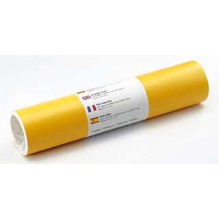 Selbstklebende Vinylfolie matt [21cm x 3m] – sonnengelb, 
