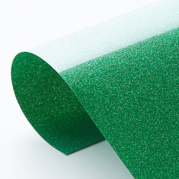 Flexfolie Glitzer Din A4 – grasgrün