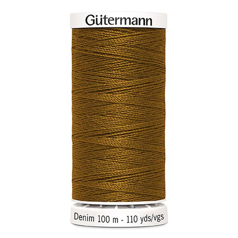 Jeansgarn [2040] | 100 m | Gütermann – braun,  image number 1
