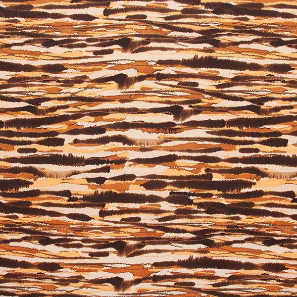 Viskosejersey Tie Dye Print – beige/braun – Muster,  image number 1