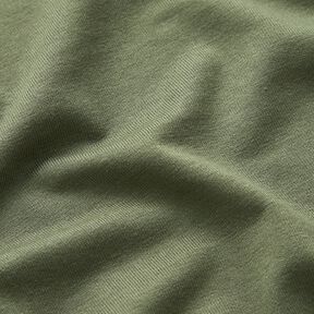 Sommerjersey Viskose Medium – dunkeloliv | Reststück 70cm, 
