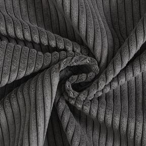 Polsterstoff weicher Cord – anthrazit, 