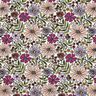 Baumwolljersey Blumenmeer | Poppy Fabrics – wollweiss/flieder,  thumbnail number 1