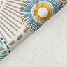 Dekostoff Halbpanama Kreise – blau,  thumbnail number 4