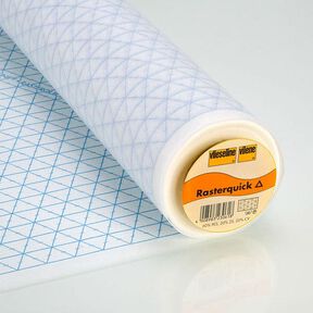 Rasterquick Dreieck | Vlieseline – weiss, 