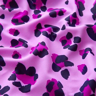 Badeanzugstoff Leotupfen – pink, 