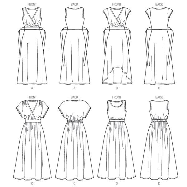 Kleid | Butterick 6051 | 42-50,  image number 6