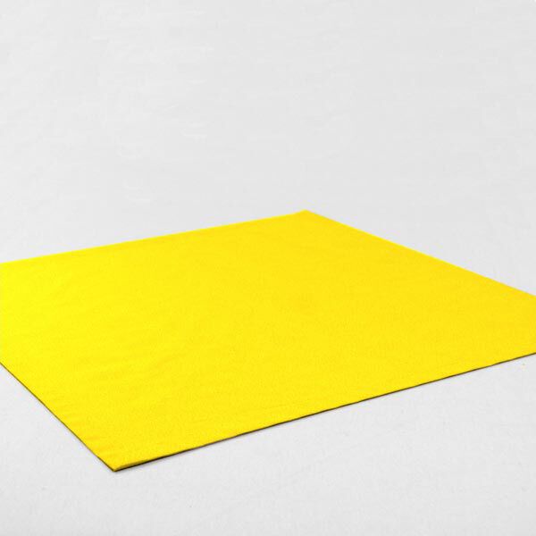 Filz 90cm / 3mm stark – gelb | Reststück 50cm