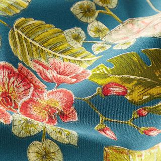Outdoorstoff Acrisol Bouquet – petrol, 