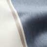 Outdoorstoff Canvas feine Streifen – wollweiss/blaugrau,  thumbnail number 2