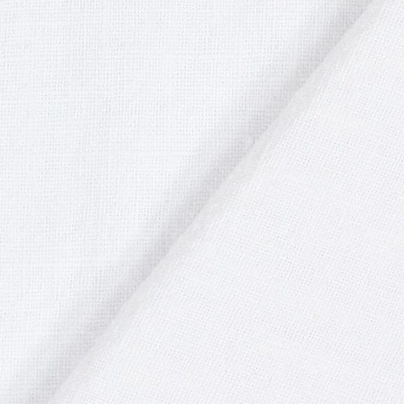 Leinenstoff Ramie-Mix stonewashed, schwere Qualität – weiss,  image number 3