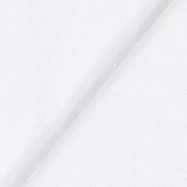 Leinen Stoff vorgewaschen – weiss | Reststück 100cm