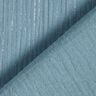 Baumwoll Musselin mit Schimmerstreifen – taubenblau,  thumbnail number 5