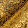 Bekleidungsjacquard Metallic Paisley – gold/schwarz,  thumbnail number 4