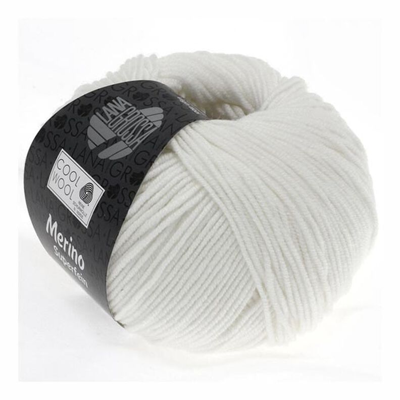 Cool Wool Uni, 50g | Lana Grossa – weiss,  image number 1