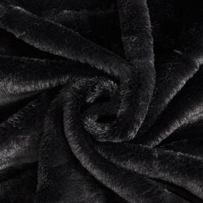 Kunstfell Uni – schwarz, 