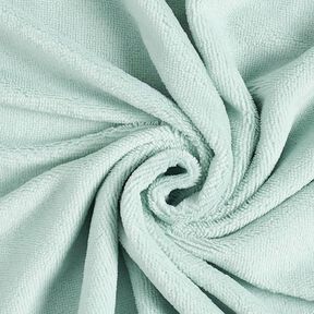 Kuschelfrottee Bambus Uni – aquablau, 