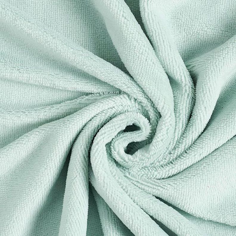 Kuschelfrottee Bambus Uni – aquablau – Muster,  image number 1