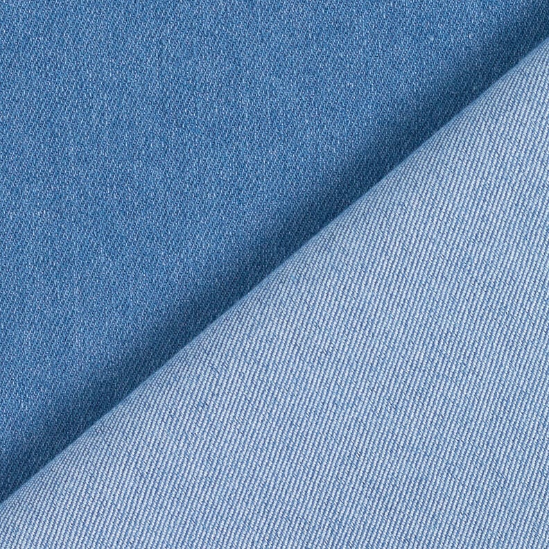Baumwoll-Denim Stretch medium – jeansblau, image number 3
