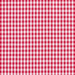 Baumwollstoff Vichykaro 0,5 cm – rot/weiss, 