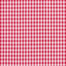 Baumwollstoff Vichykaro 0,5 cm – rot/weiss,  thumbnail number 1