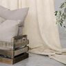 Gardinenstoff eingewebte Struktur 300 cm – hellbeige,  thumbnail number 5