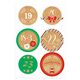 Sticker-Set Adventszahlen [ 24 Stück ] – Farbmix,  thumbnail number 7