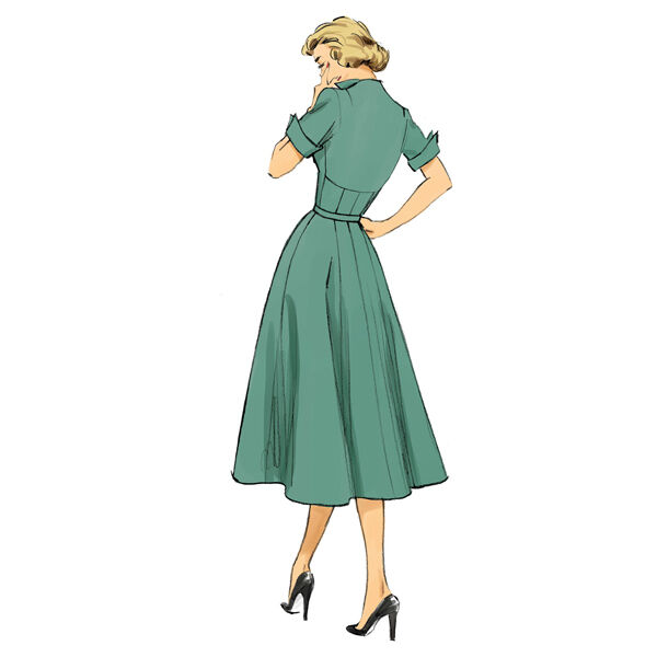 Vintage-Kleid 1952 | Butterick 6018 | 40-48,  image number 6