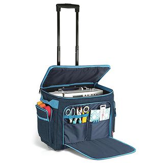 Nähmaschinen-Trolley | PRYM - jeans/türkis, 