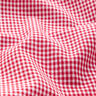 Baumwollstoff Vichykaro 0,2 cm – rot/weiss,  thumbnail number 2