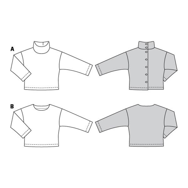 Pullover | Burda 6163 | 34-44, image number 9