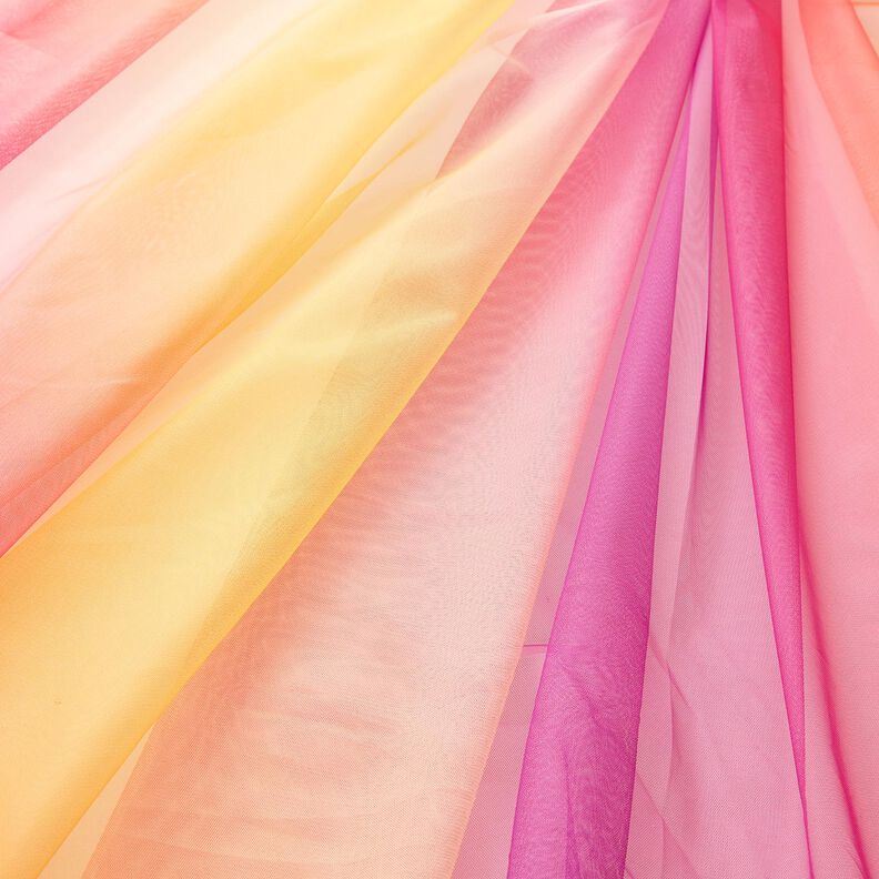 Softmesh Regenbogen-Verlauf – pastellviolett/pfirsichorange,  image number 8
