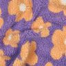 Teddypl&uuml;sch Blumen | Poppy Fabrics &ndash; lavendel/apricot,  thumbnail number 2