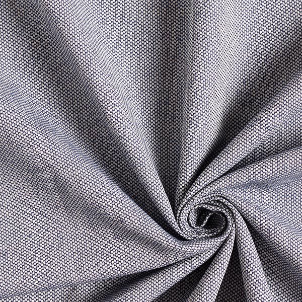 Möbelstoff Jacquard Minipunkte – blau | Reststück 50cm