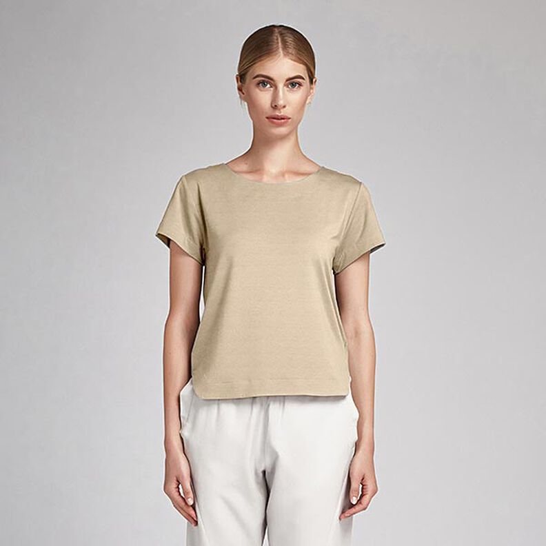 Baumwollbatist Uni – hellbeige, image number 5