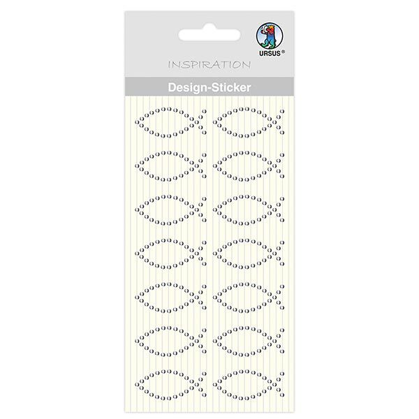 Design Sticker Taufe [ 14 Stück ] – silber,  image number 1