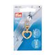 Fashion-Zipper Herz [ 40 x 20 x 2 mm ] | Prym – gold,  thumbnail number 2