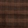 Samt Jersey Glencheck – maronenbraun/schwarz,  thumbnail number 1