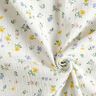 Musselin/ Doppel-Krinkel Gewebe kleine Blümchen | Poppy Fabrics – elfenbein,  thumbnail number 3