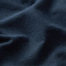 Jersey Baumwoll-Leinen-Mix uni – marineblau,  thumbnail number 2