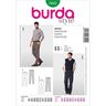 Herrenhose Bundfalte | Burda 7022 | 44-60,  thumbnail number 1