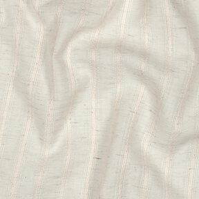 Leinen-Mix Streifen &ndash; natur, 