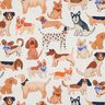 Baumwollpopeline Hunde Digitaldruck | Poppy Fabrics – wollweiss,  thumbnail number 1