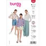 Bluse  | Burda 5887 | 34-48,  thumbnail number 1