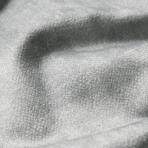 Polsterstoff Samt haustiergeeignet – grau, 