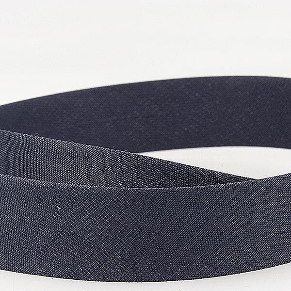 Schrägband  [Breite: 27 mm ] – jeansblau,  image number 1