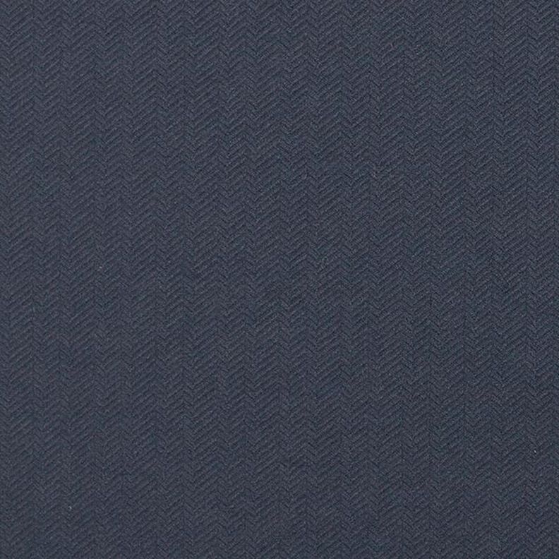 Stretchstoff Struktur Fischgrat – nachtblau,  image number 1
